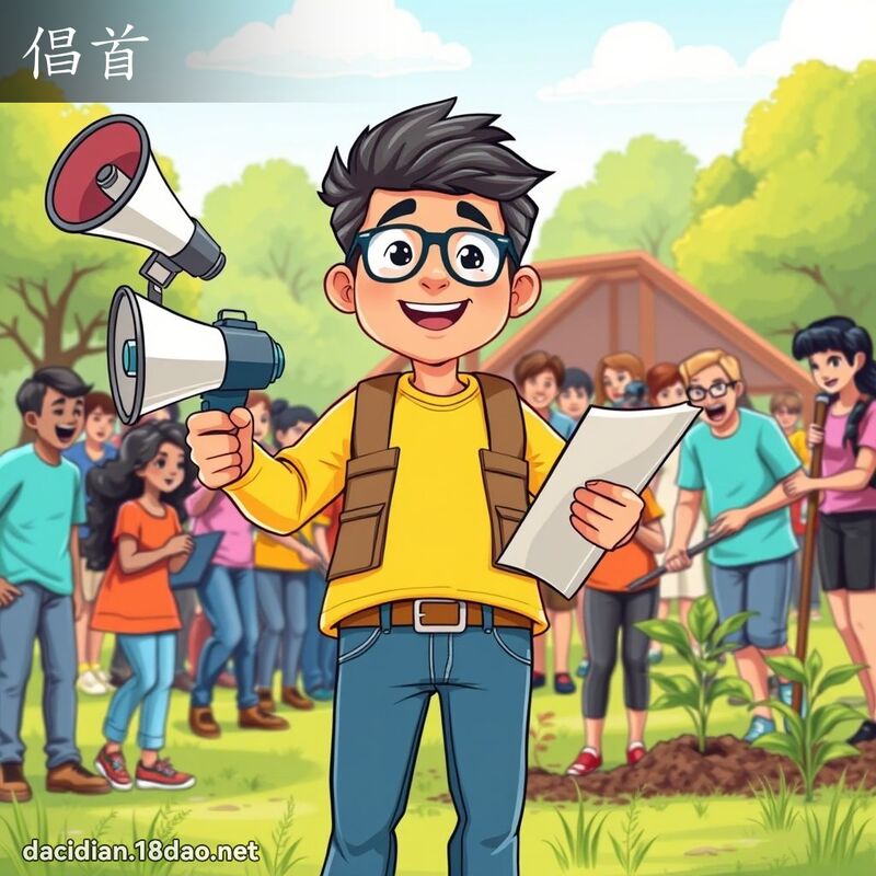 倡首 - 国语大辞典配图