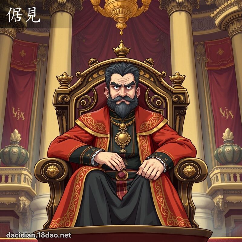 倨見 - 國語大辭典配圖