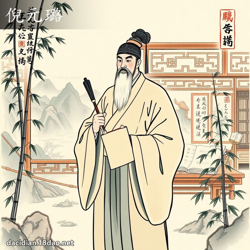 倪元璐 - 國語大辭典配圖