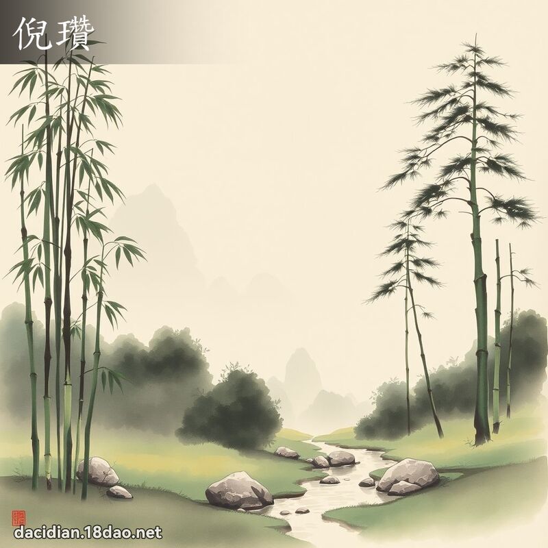 倪瓚 - 國語大辭典配圖