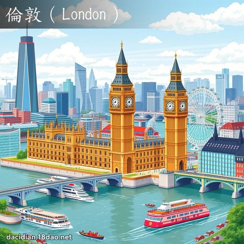 伦敦（London） - 国语大辞典配图