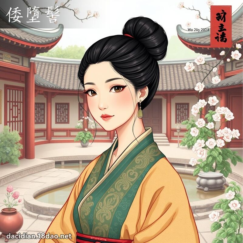 倭墮髻 - 国语大辞典配图