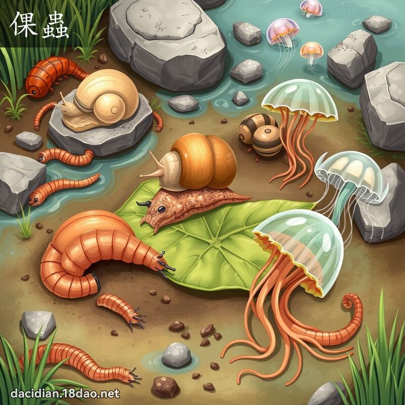 倮虫 - 国语大辞典配图