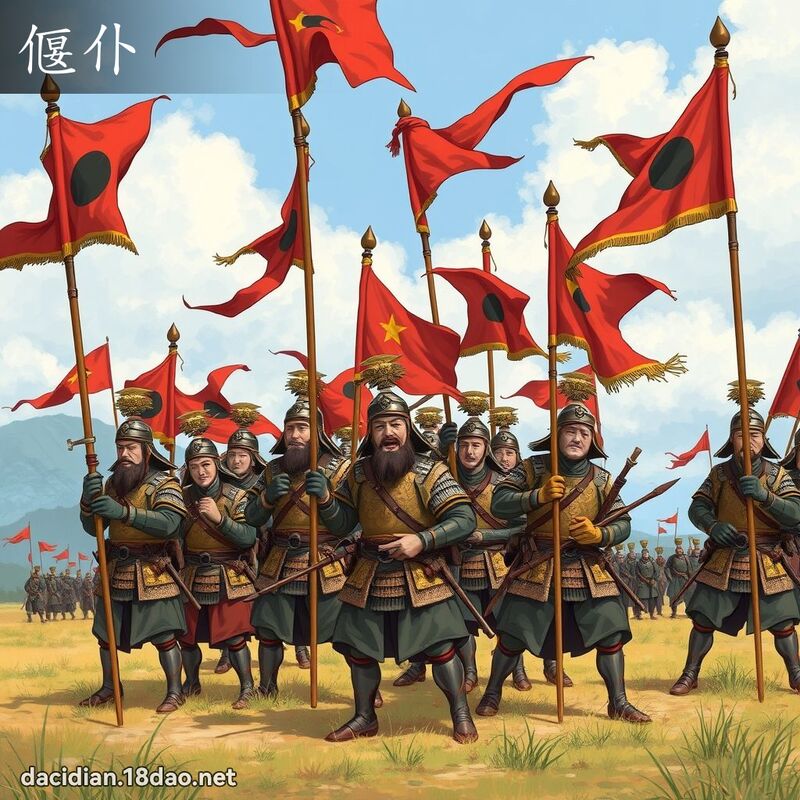 偃仆 - 国语大辞典配图