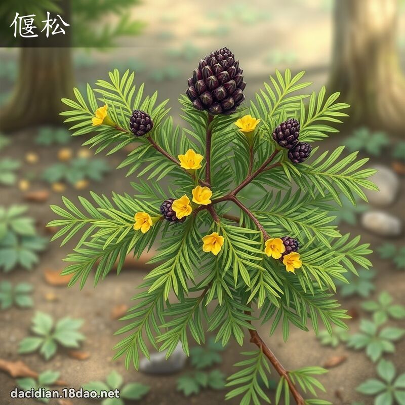 偃松 - 國語大辭典配圖
