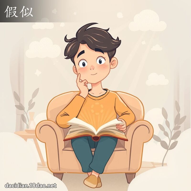 假似 - 国语大辞典配图