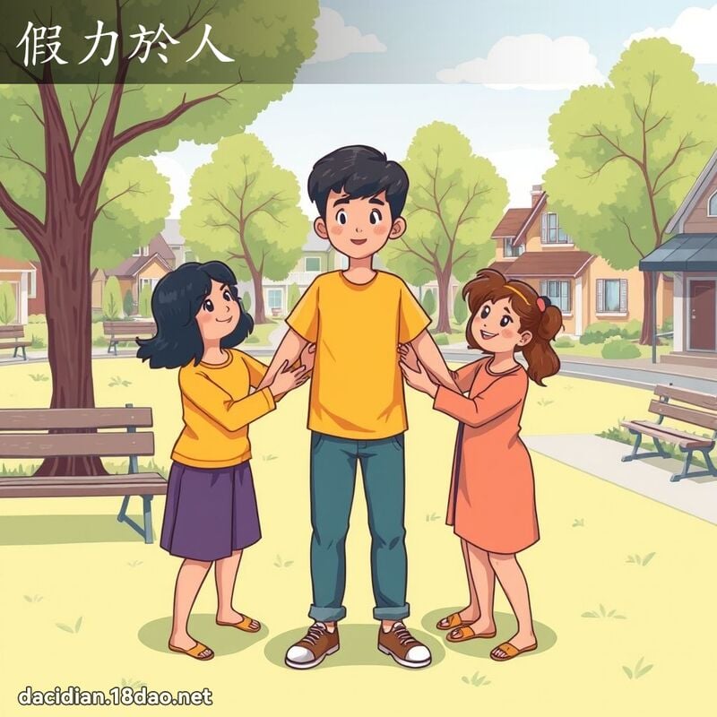 假力於人 - 国语大辞典配图
