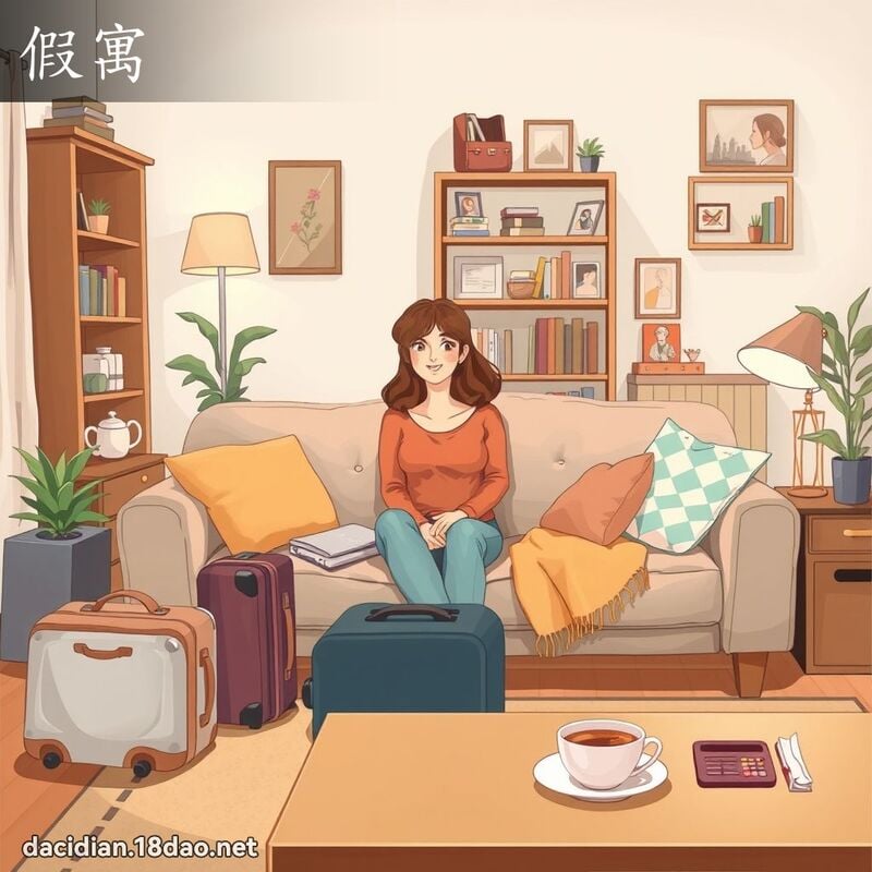 假寓 - 國語大辭典配圖