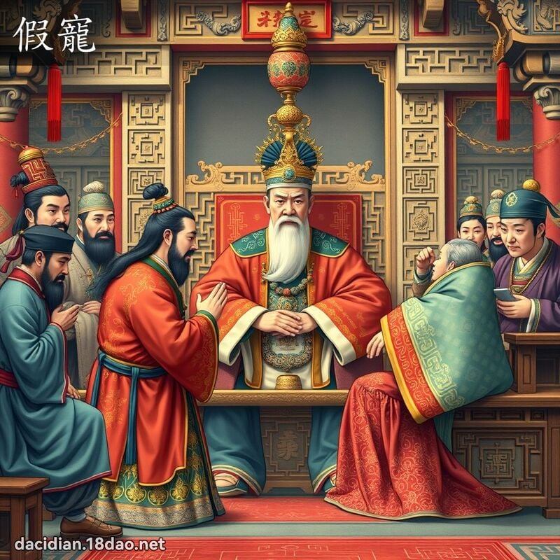 假寵 - 國語大辭典配圖
