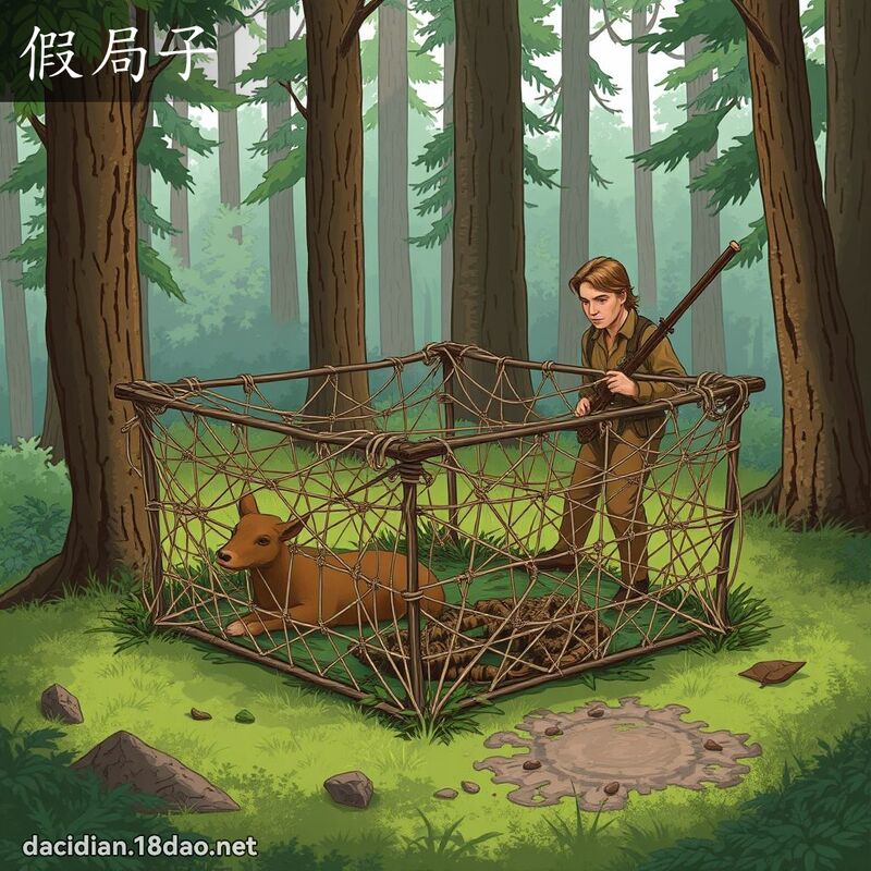 假局子 - 國語大辭典配圖