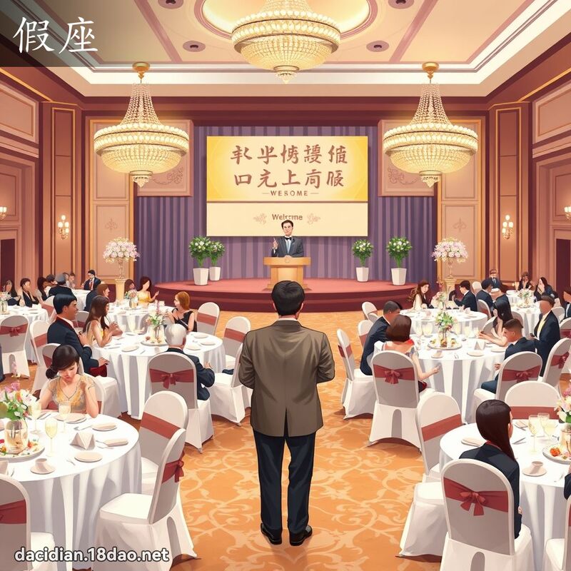 假座 - 國語大辭典配圖