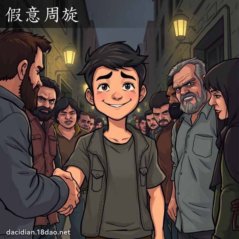 假意周旋 - 国语大辞典配图