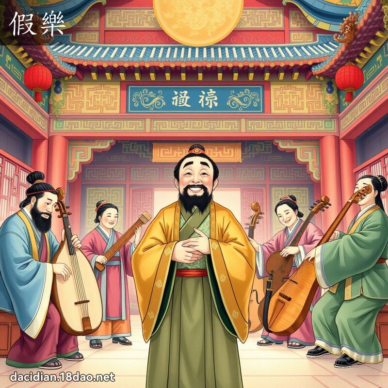假樂 - 國語大辭典配圖
