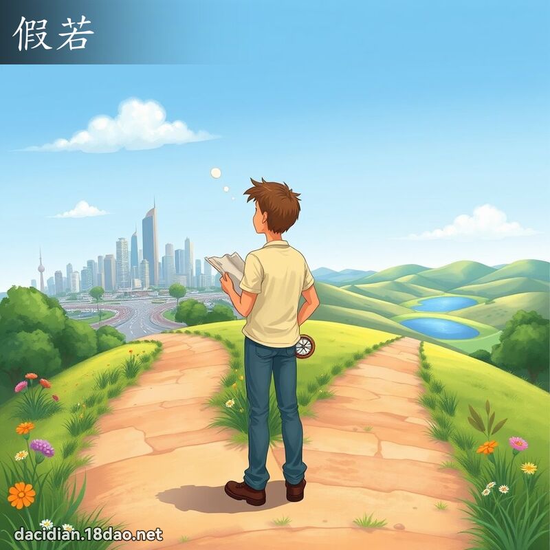 假若 - 國語大辭典配圖