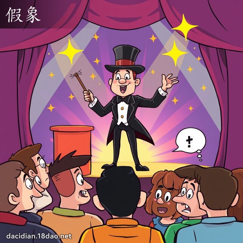 假象 - 國語大辭典配圖