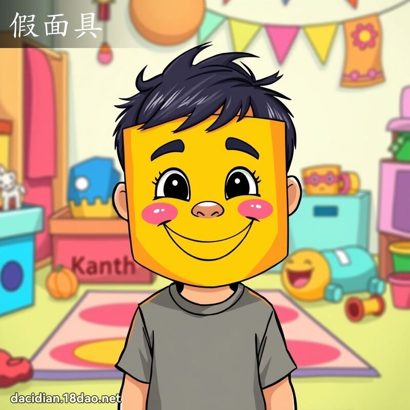 假面具 - 國語大辭典配圖