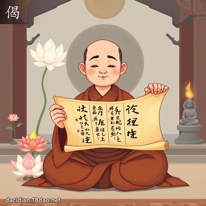 汉字: 偈 (多音字)