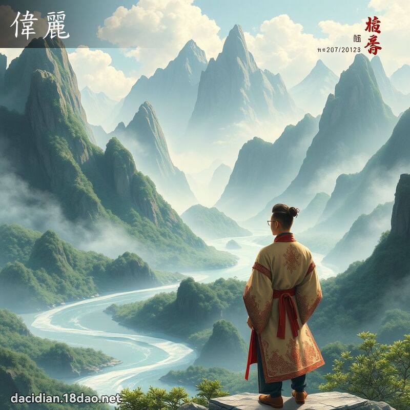 伟丽 - 国语大辞典配图