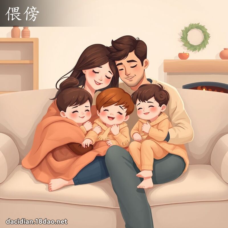 偎傍 - 国语大辞典配图