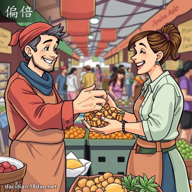 偏倍 - 国语大辞典配图
