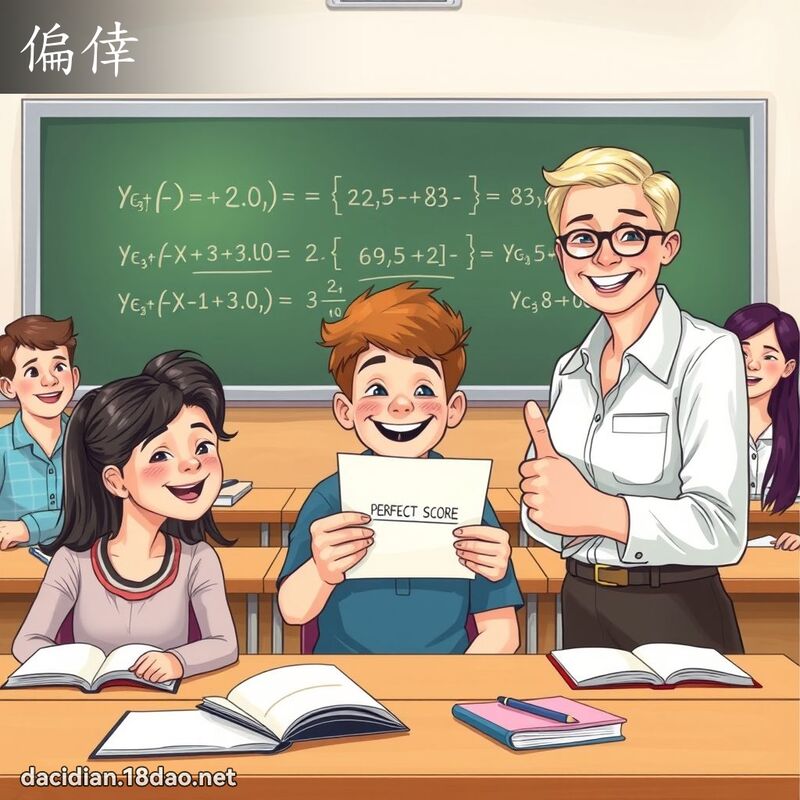 偏倖 - 国语大辞典配图