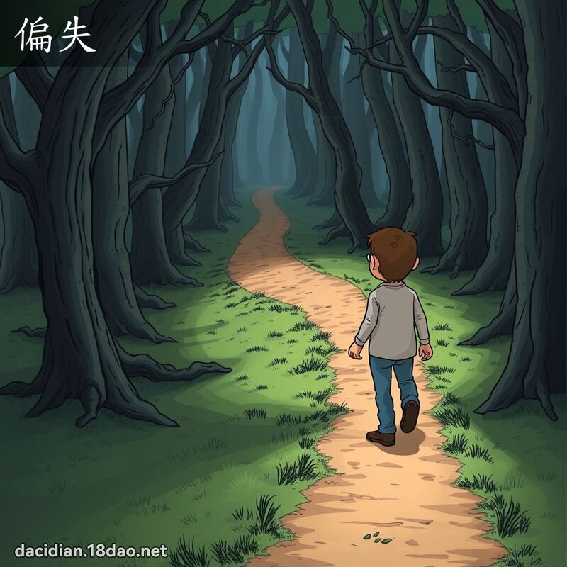 偏失 - 國語大辭典配圖