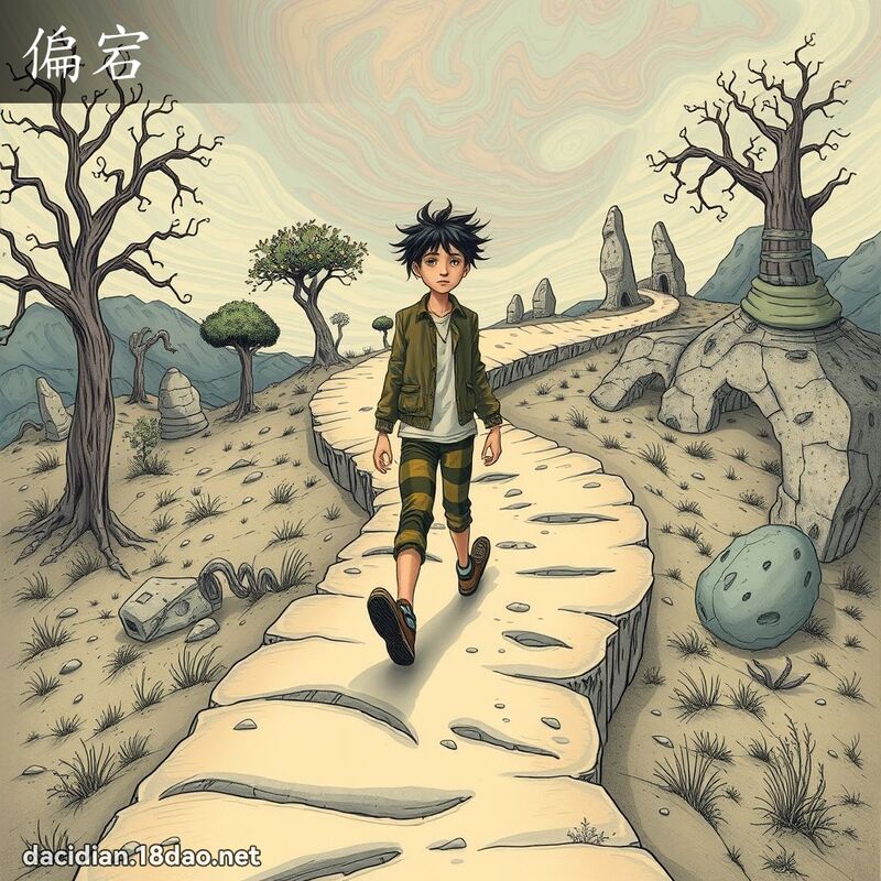 偏宕 - 國語大辭典配圖