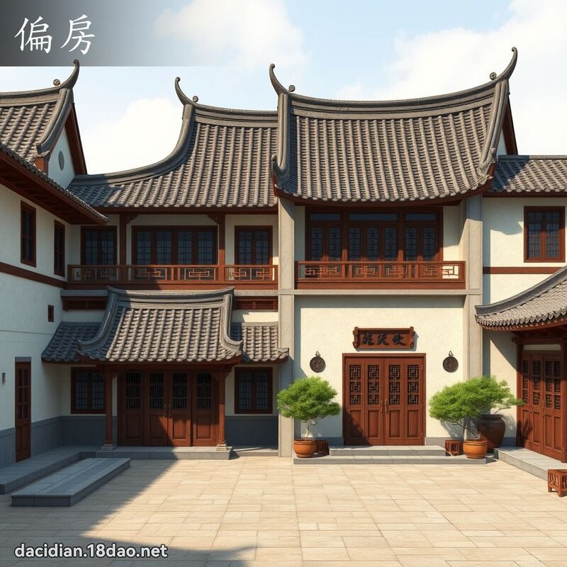 偏房 - 国语大辞典配图