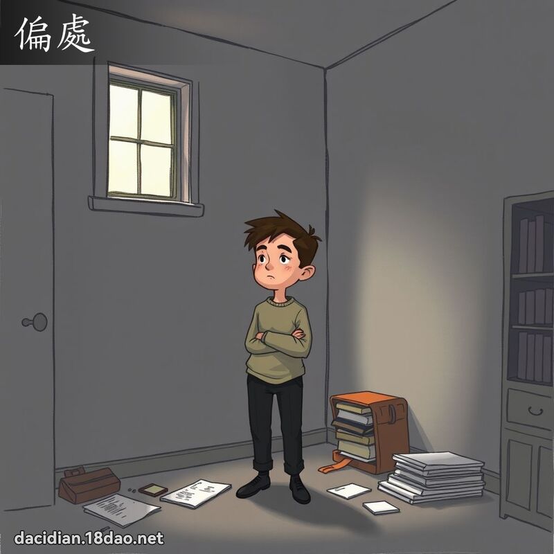 偏處 - 國語大辭典配圖