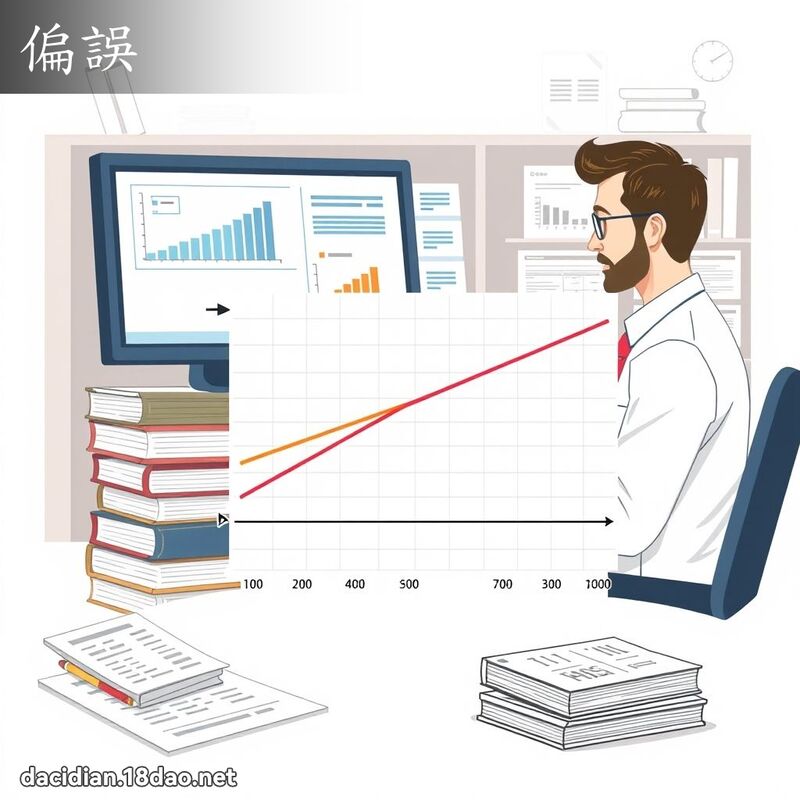 偏誤 - 國語大辭典配圖