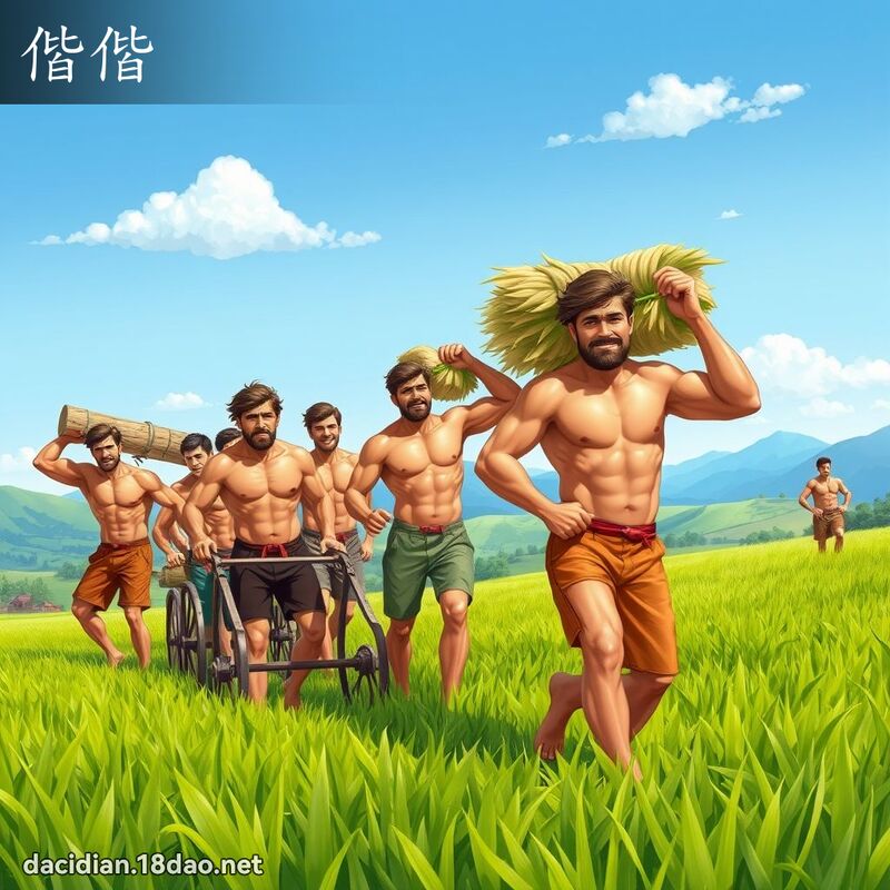 偕偕 - 國語大辭典配圖