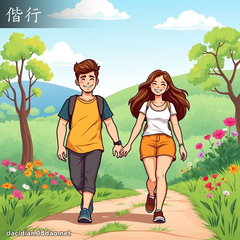 偕行 - 國語大辭典配圖