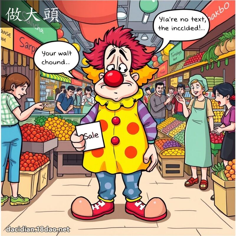 做大头 - 国语大辞典配图