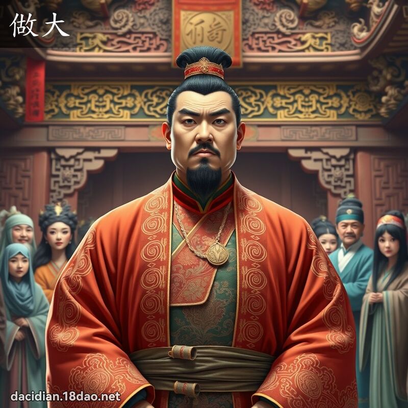 做大 - 國語大辭典配圖