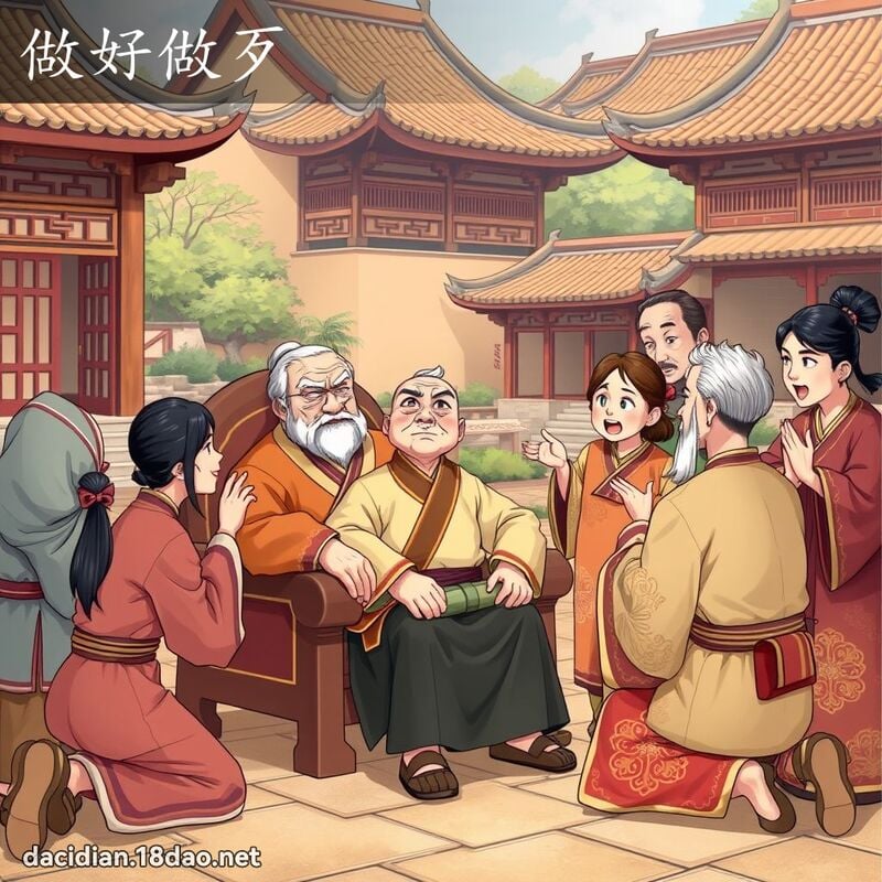 做好做歹 - 国语大辞典配图
