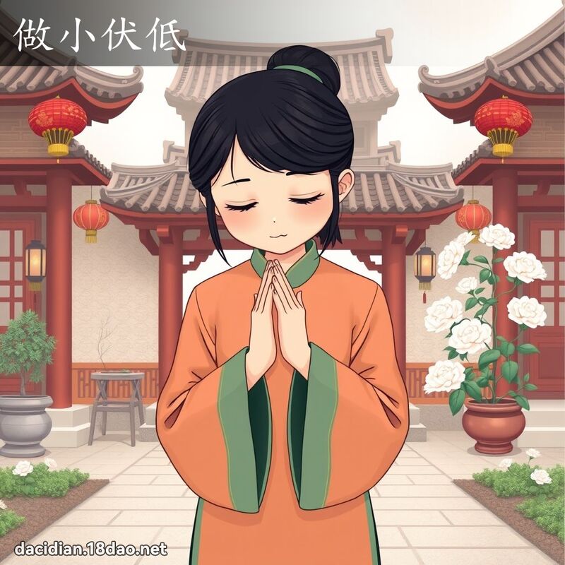 做小伏低 - 國語大辭典配圖