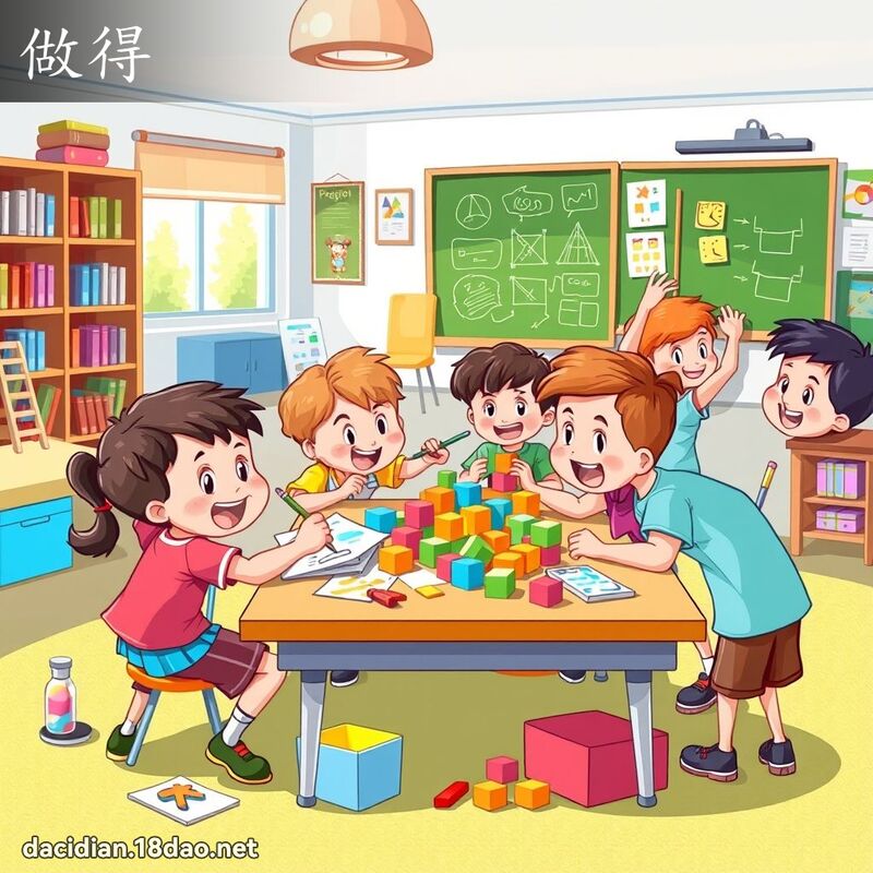 做得 - 國語大辭典配圖