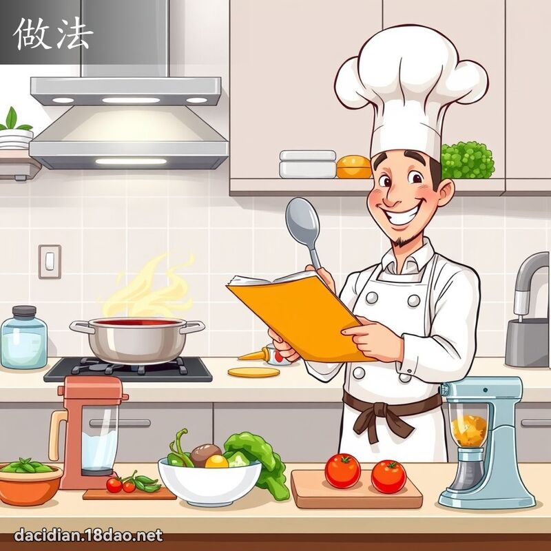 做法 - 國語大辭典配圖