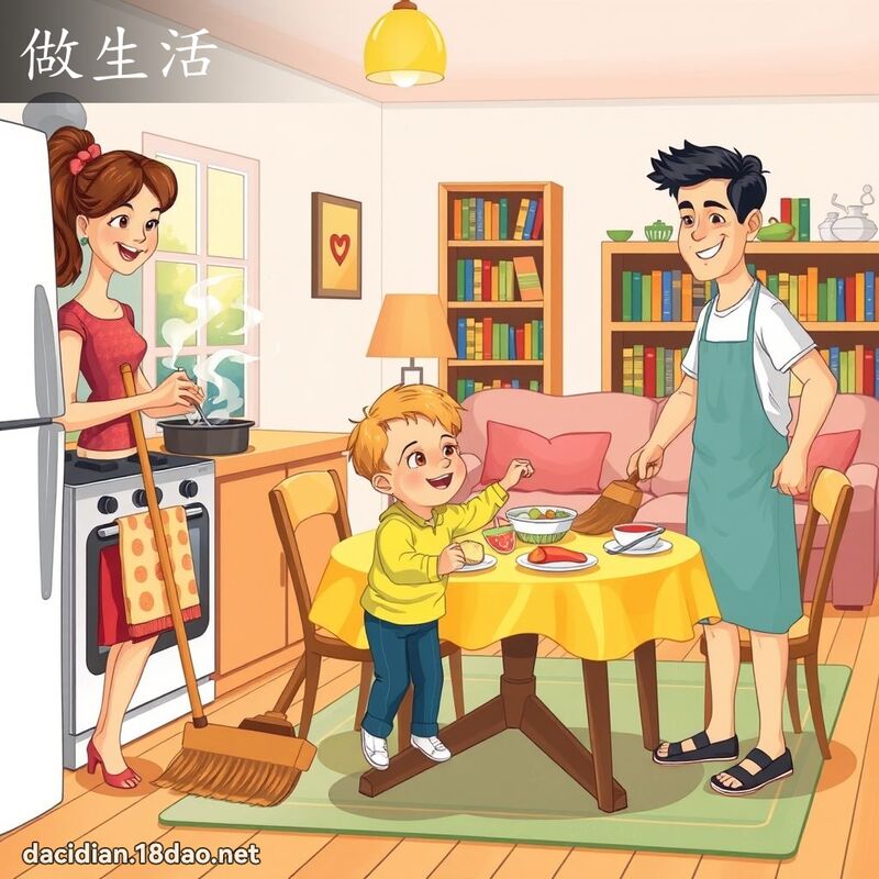 做生活 - 国语大辞典配图