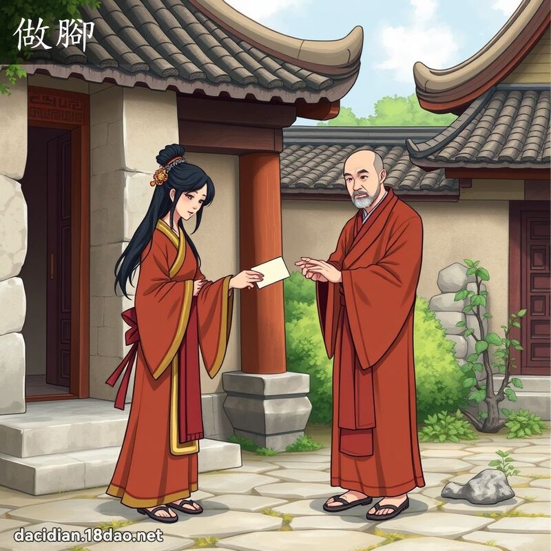 做腳 - 國語大辭典配圖