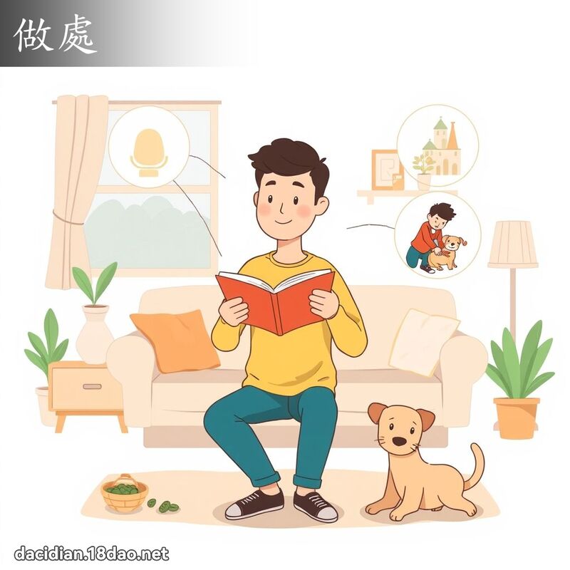 做處 - 國語大辭典配圖