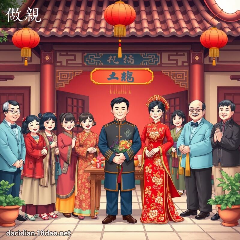 做親 - 國語大辭典配圖