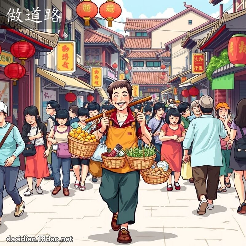 做道路 - 国语大辞典配图