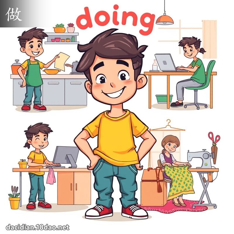 做 - 國語大辭典配圖