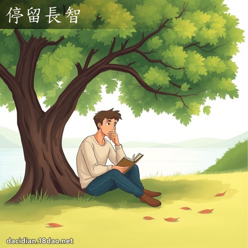 停留长智 - 国语大辞典配图