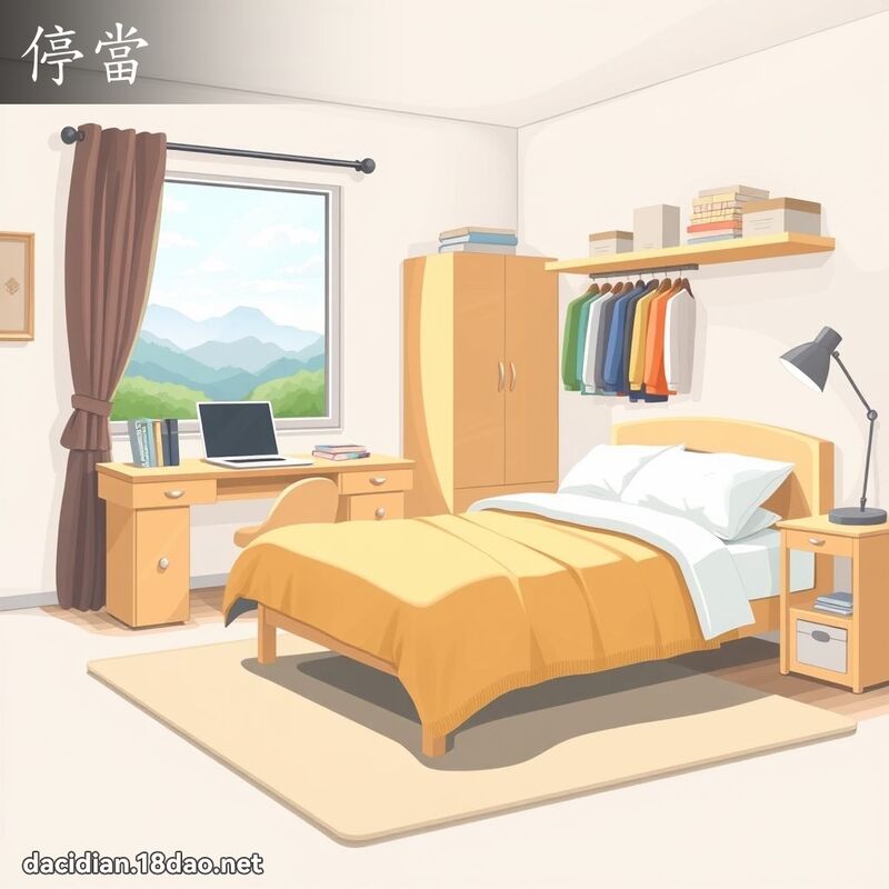 停當 - 國語大辭典配圖