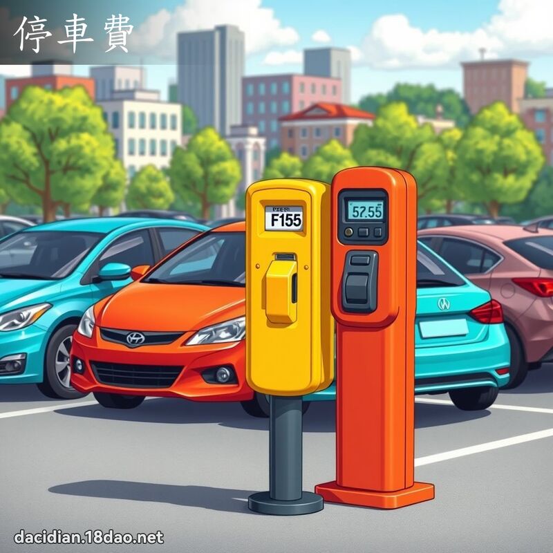 停車費 - 國語大辭典配圖