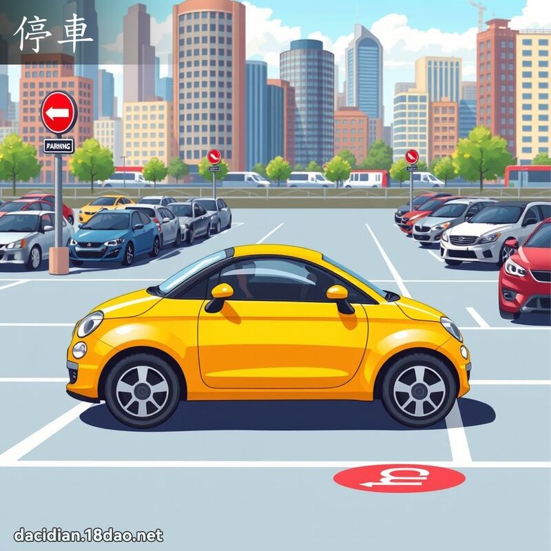 停車 - 國語大辭典配圖