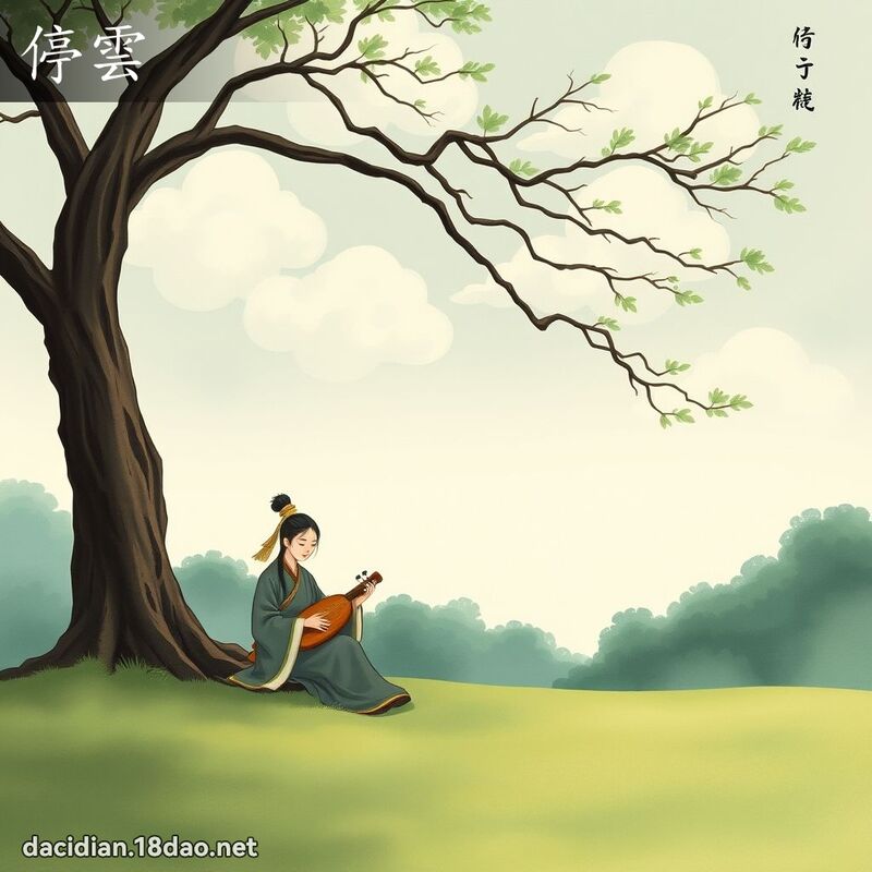 停云 - 国语大辞典配图