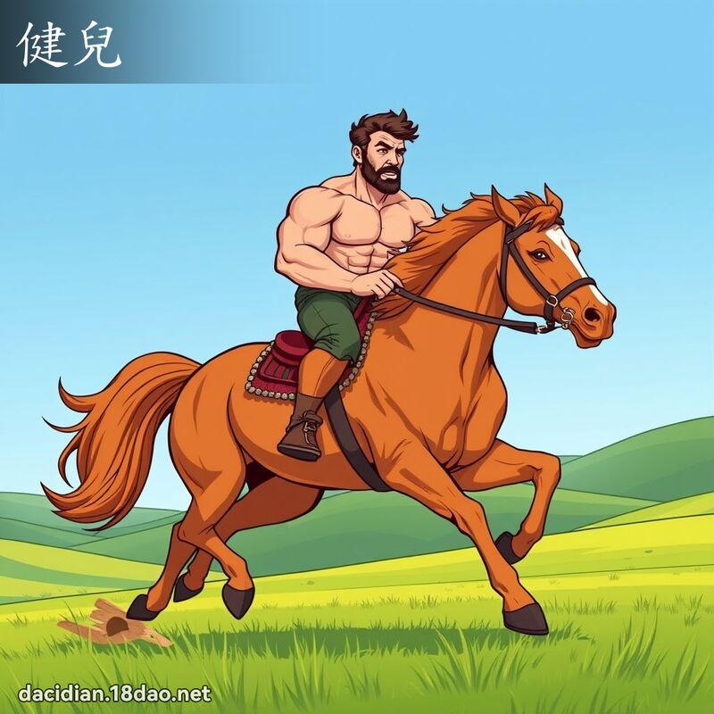 健兒 - 國語大辭典配圖